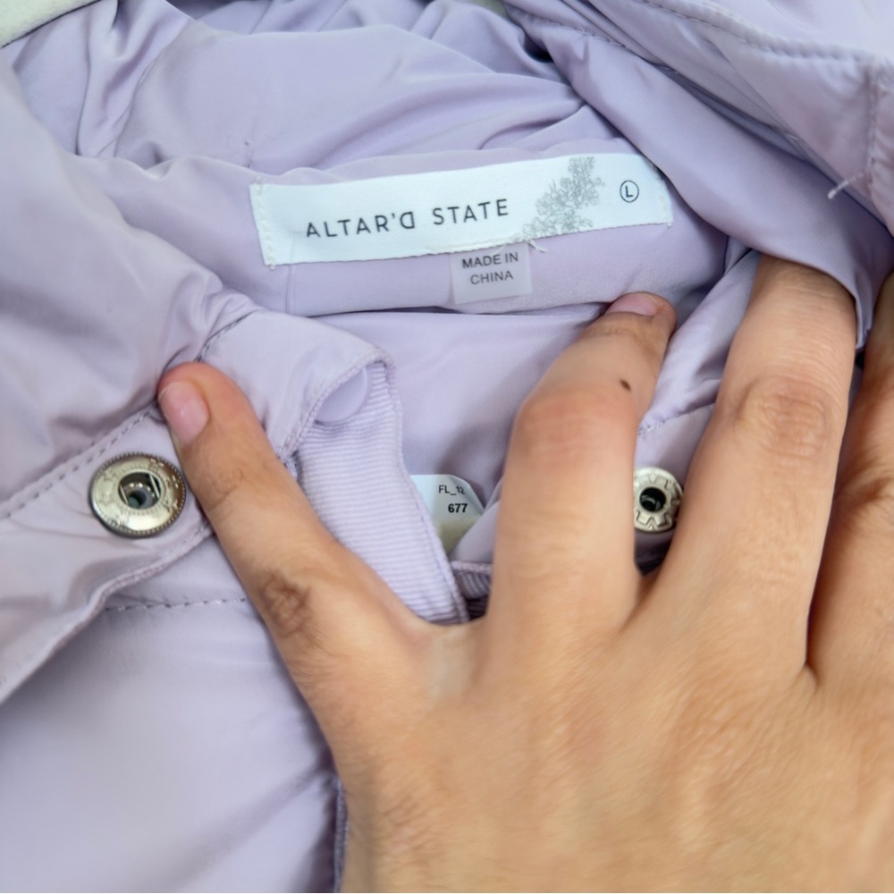 Altar’d state briana puffer pullover - Picture 5 of 9